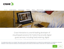 Tablet Screenshot of crave-emenu.com
